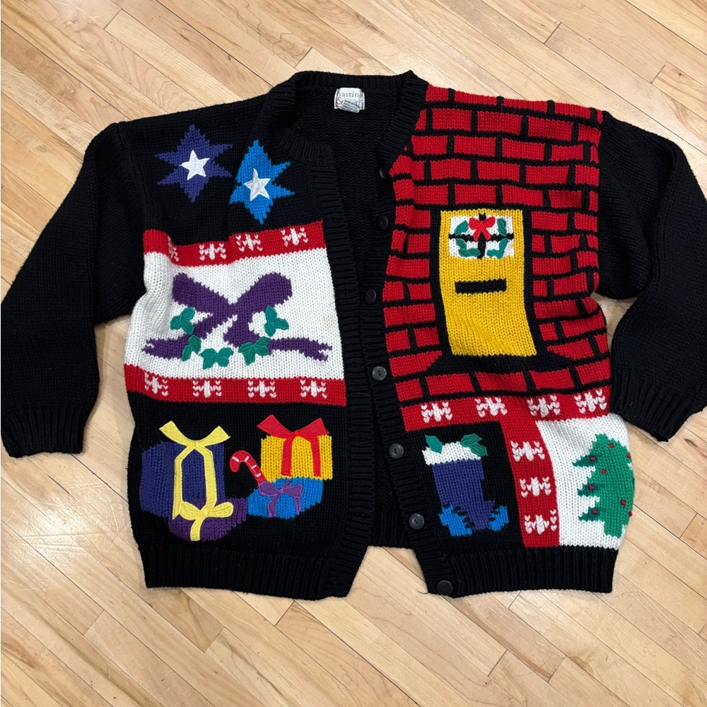 Vintage Hasting & Smith Christmas Sweater Sz 1X